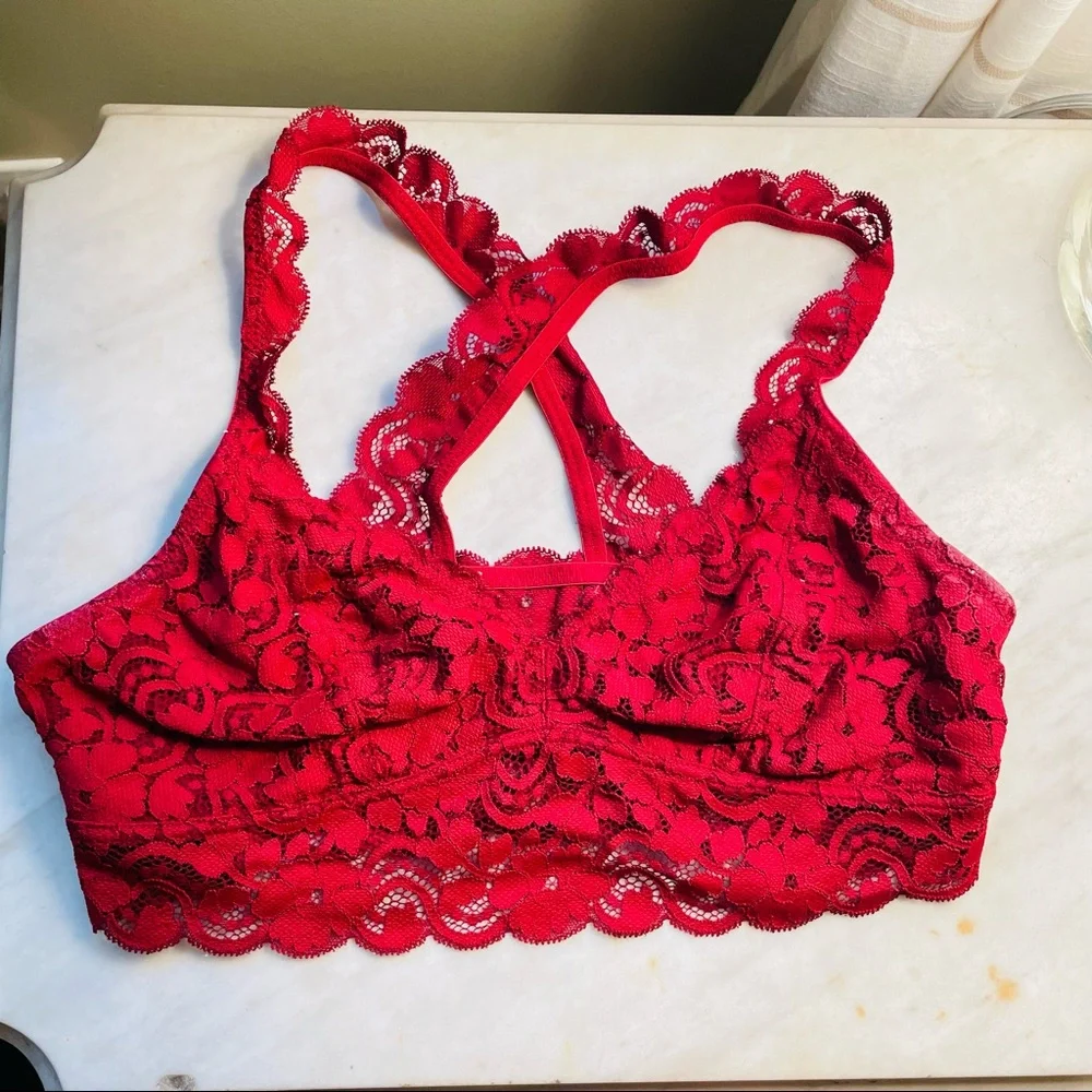 Maroon bralette bundle - Picture 6 of 8